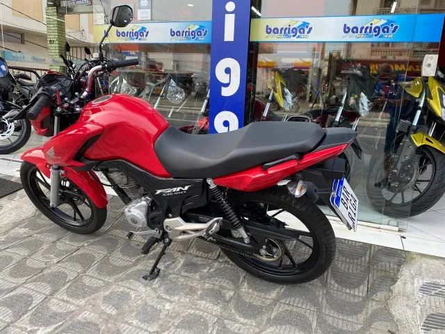 Honda Cg Fan 160 Flex 2024 Vermelha Único Dono - Foto 14