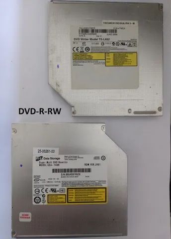 Leitor Interno De Cd Conexão Ide e USB Para Notebook.