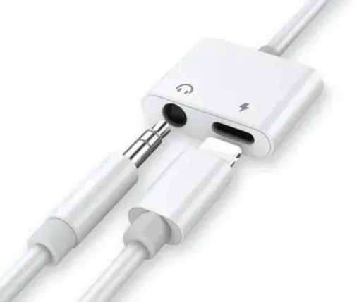 Adaptador 2 em 1 Iphone Lightning Audio e Carga Tipo C - Mtc - 7005