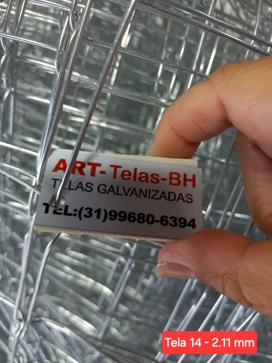 Telas Galvanizadas sob medida - Foto 4