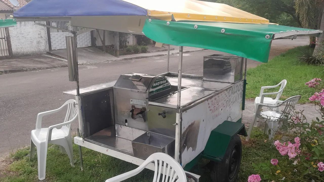 Excelente  Carretinha caldo de cana   ( elétrica )