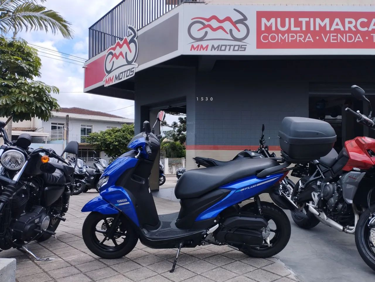 Yamaha Fluo125 ABS 2025 Taxa 0,99 A/M até 21x no Cartão
