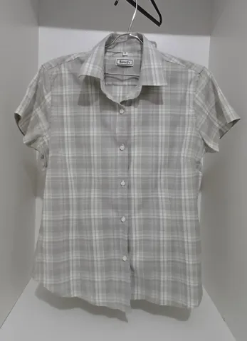 Camisa Xadrez Barred's Manga Curta