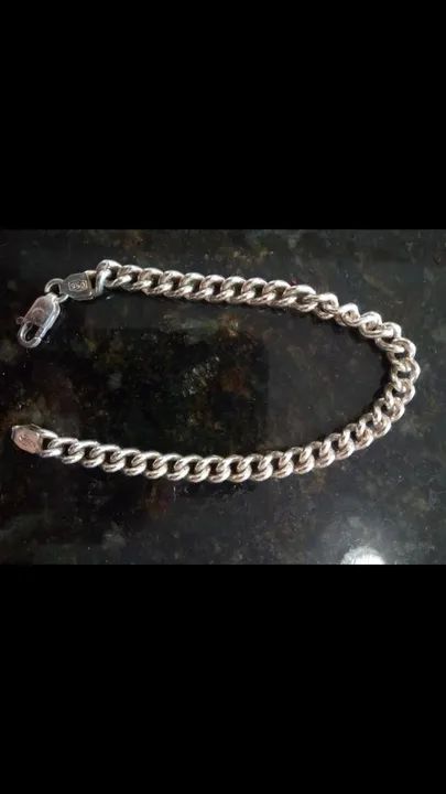  Pulseira em prata 950 - Foto 2