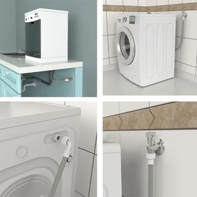 Mangueira Entrada de Água Máquina de Lavar Lavadora 1,20m - Foto 4