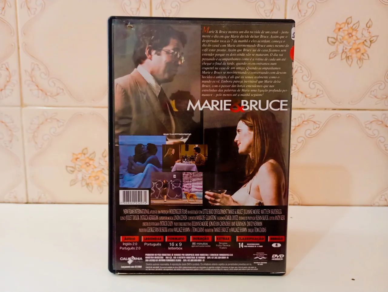 Dvd Filme Marie & Bruce (Julianne Moore) - Original RARO - Foto 2