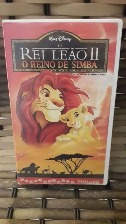 VHS   Rei Leão II