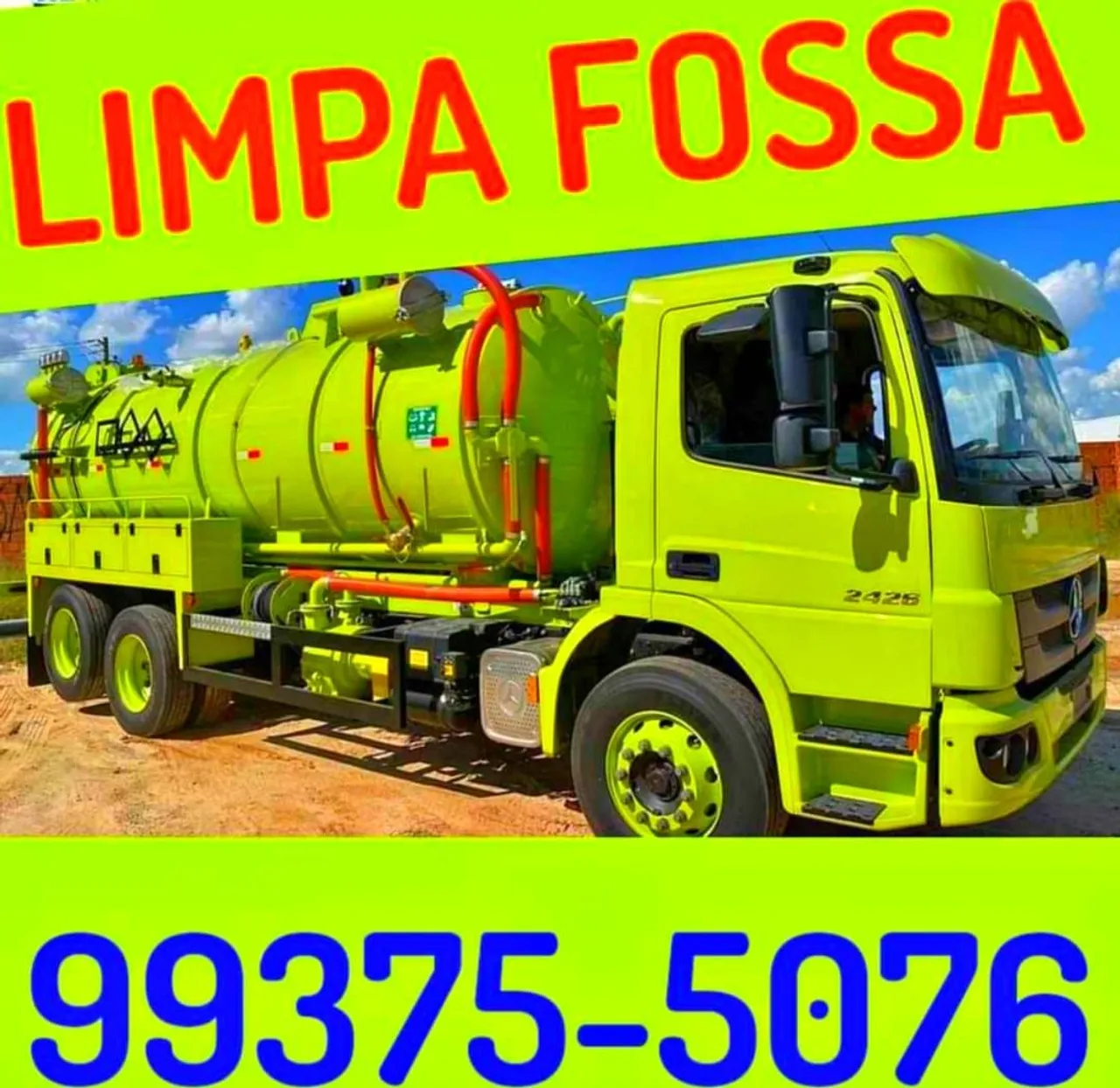 LIMPA FOSSA NÃO DEIXA PRA CIMA DA HORA ! VAZOU LIMPA FOSSA CHEGOU...