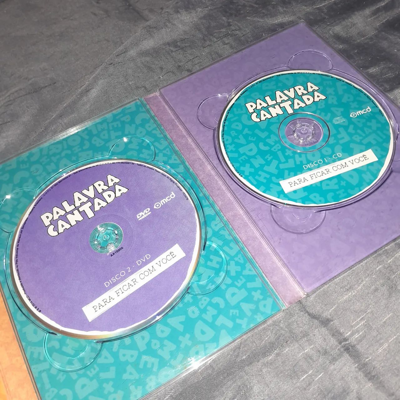 Dvd e cd Palavra cantada- para ficar com você  - Foto 2