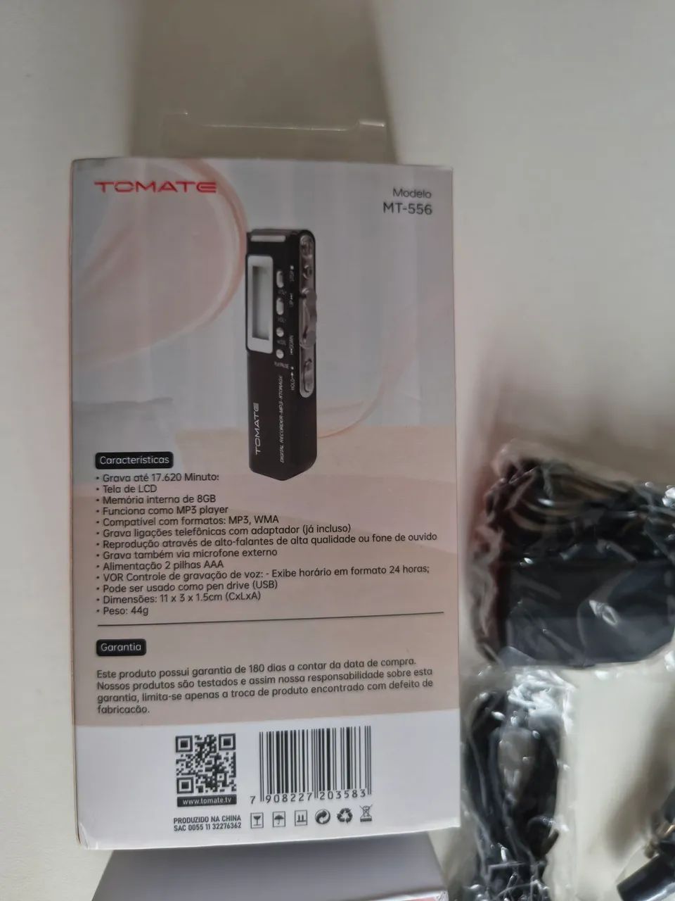 Gravador de Voz Digital Tomate MT-556 8GB - Foto 4