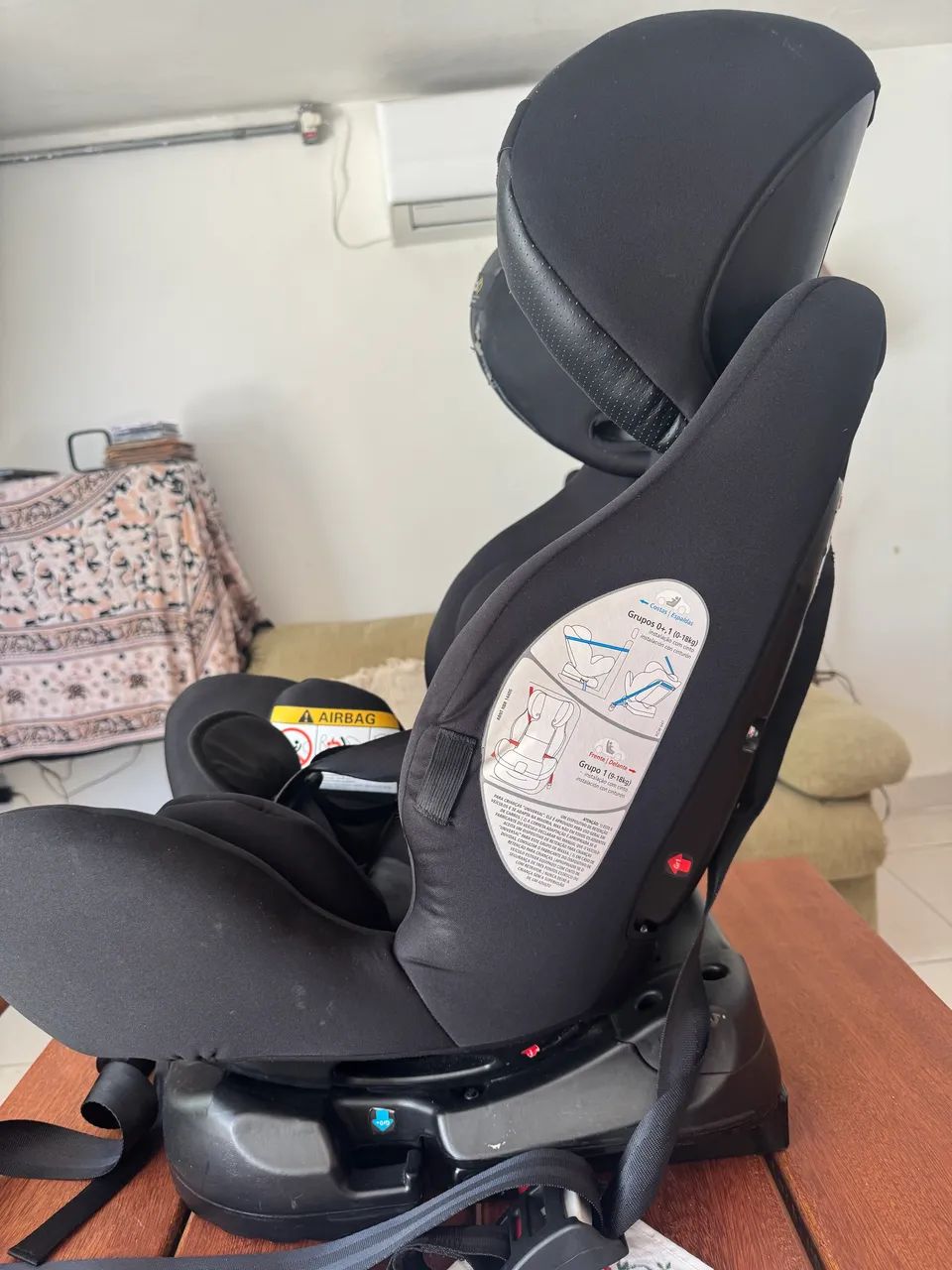 Cadeirinha para carro safety first isofix muito segura  - Foto 4