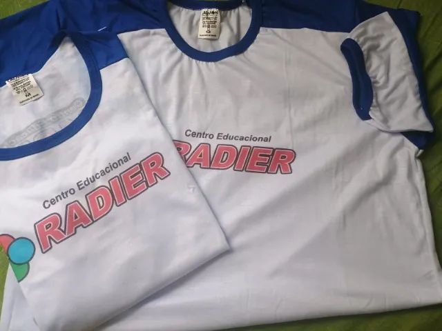 Camiseta/Uniforme - Escola Radier