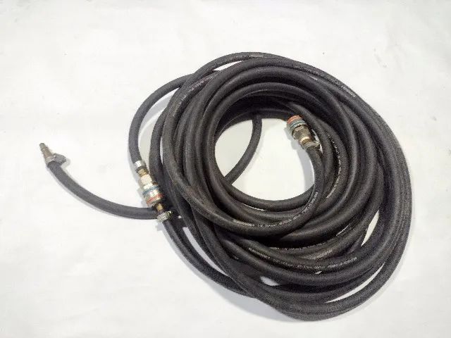 Duas mangueiras de borracha Ar-Água 1/4´´ 6.4mm 300 psi (total 15 metros)