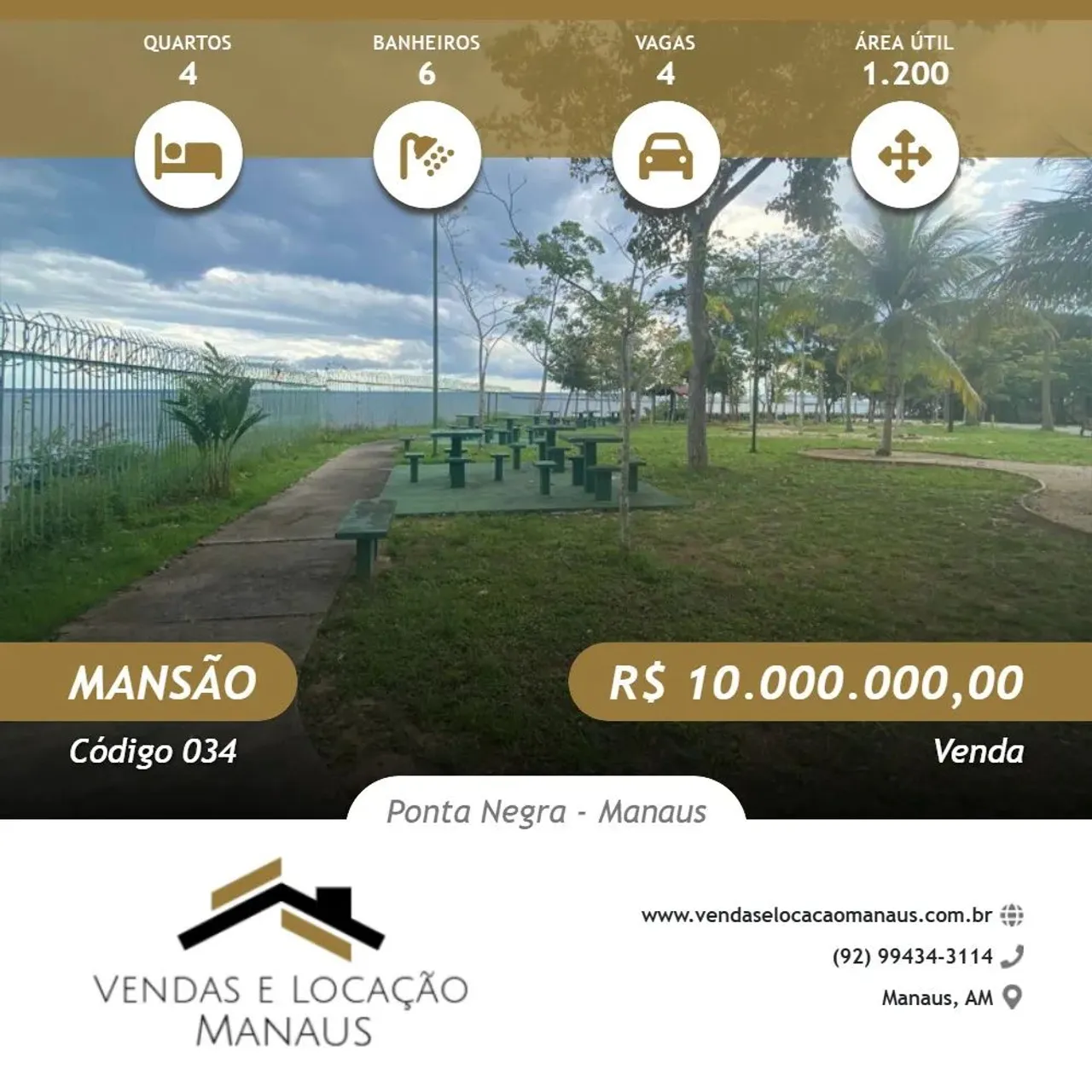 Venda Mansão no Jardim das Americas Valor R$ 10.000.000,00 Milhões