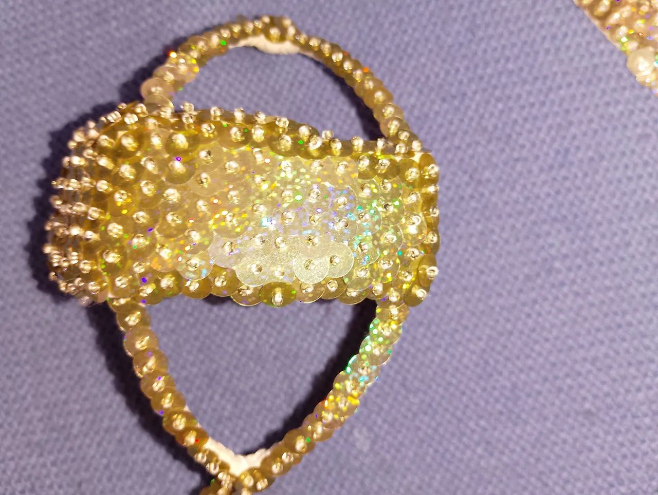 Biquíni passista dourado - Novo - Foto 4