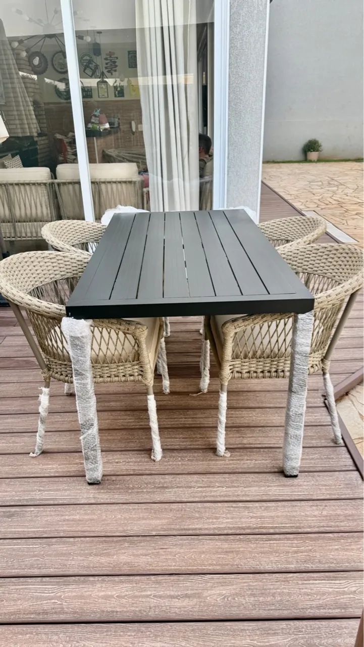 Mesa de jantar para area externa - Foto 4