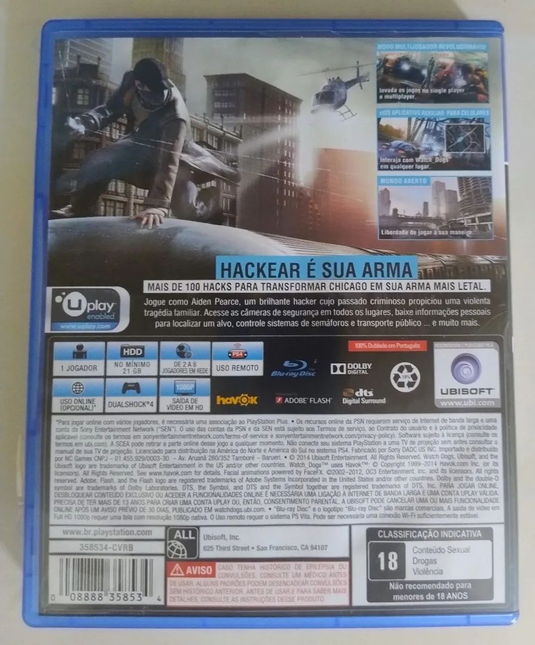 Watch Dogs - Signature Edition - PS4/PS5 - Foto 2