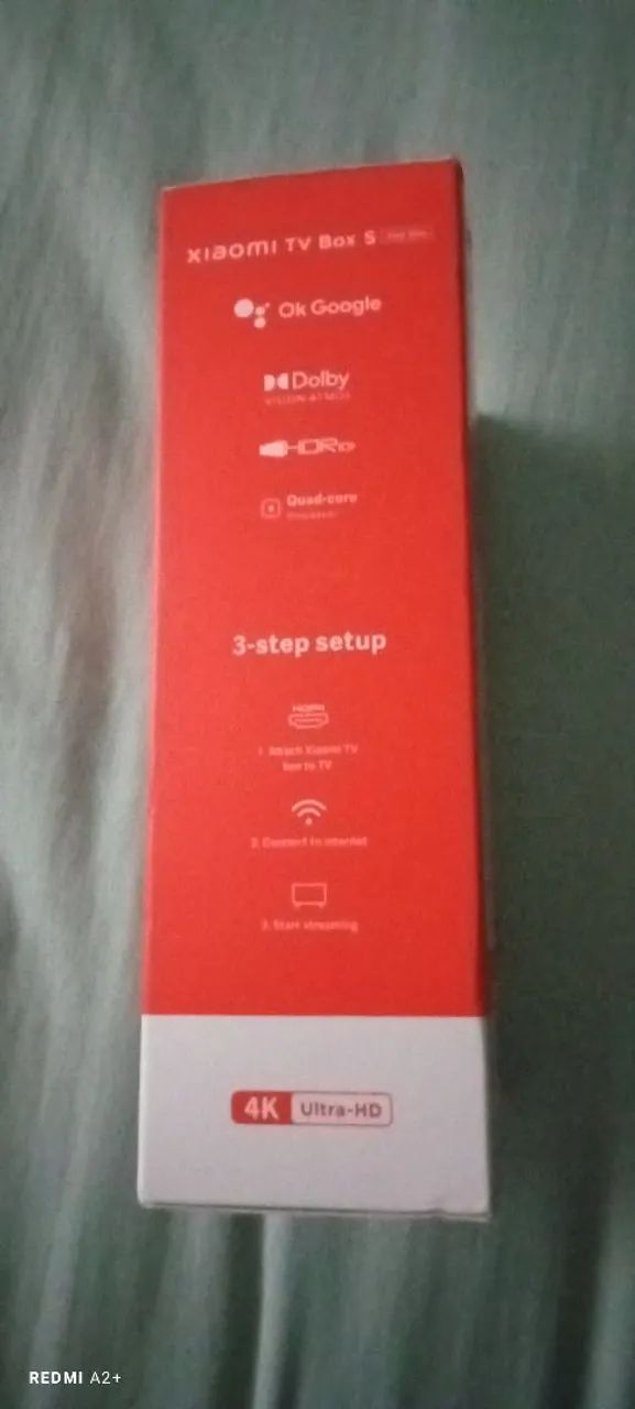 Xiaomi Mi TV Box S 2ª Geração - Ultra HD - Novo - Foto 3