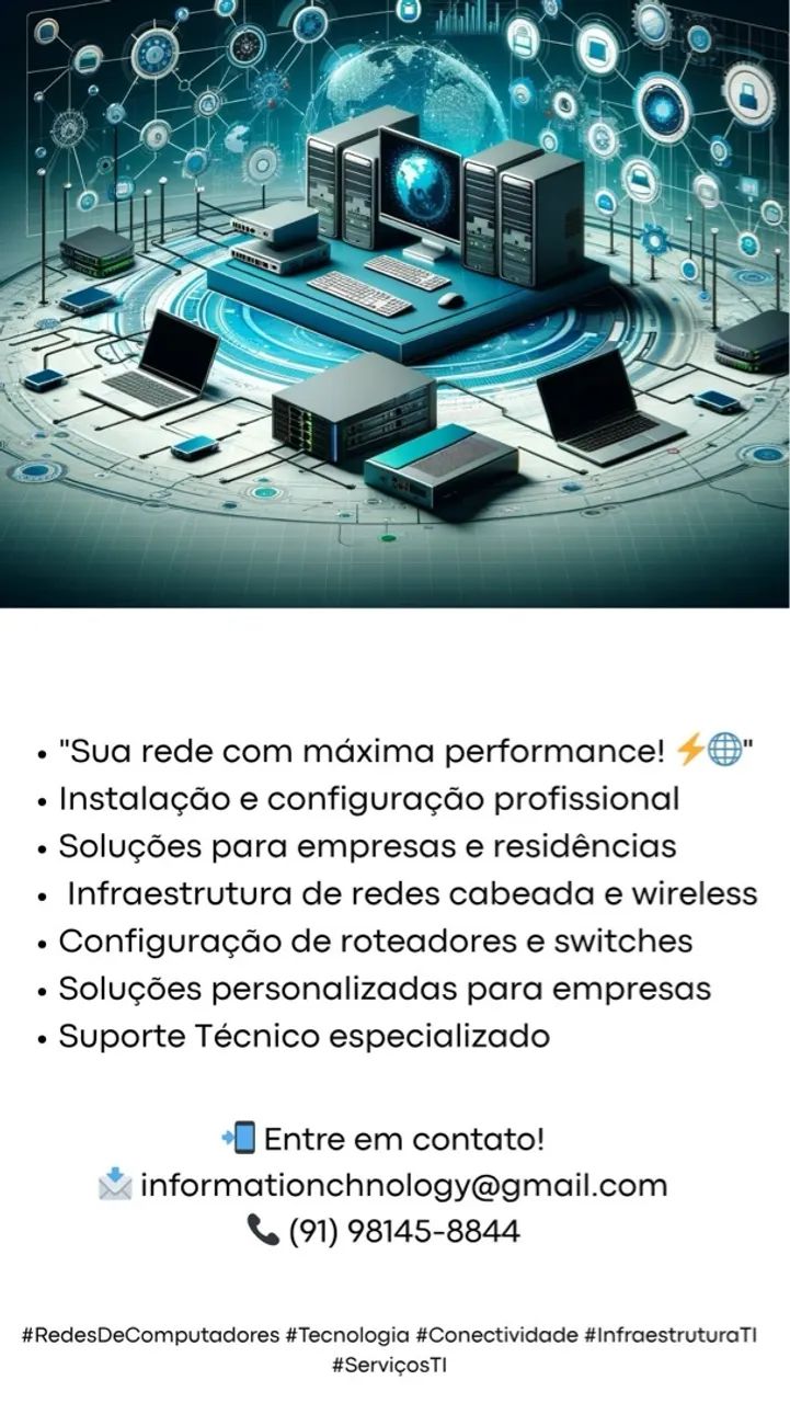 Manutenção de Computadores e Redes de Computadores