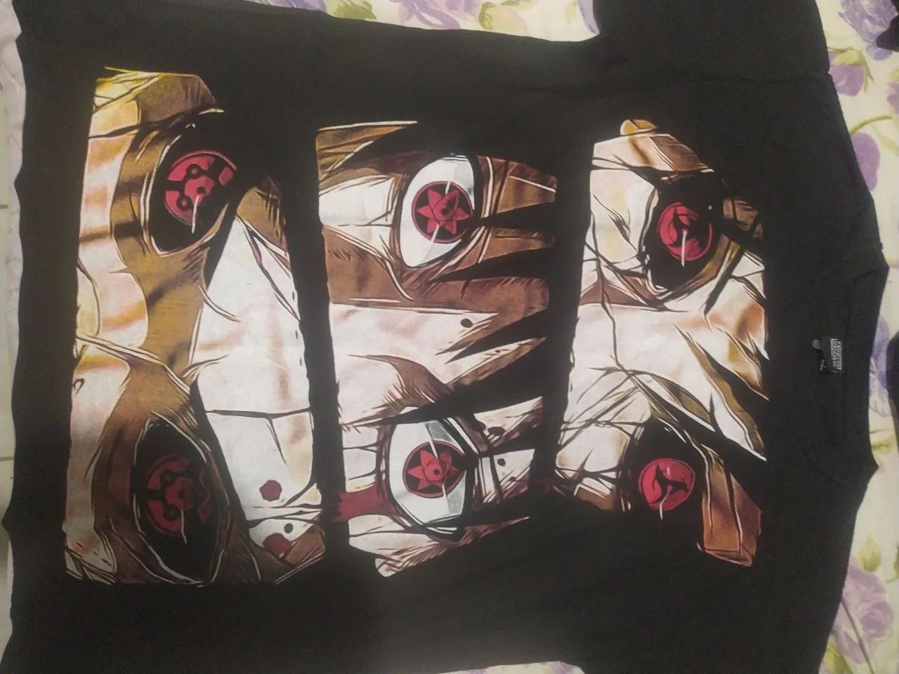 Camiseta Manga Curta Naruto