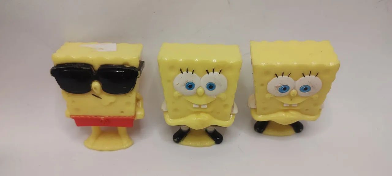 Personagens do Bob Esponja - Action Figures (usado) - Foto 2