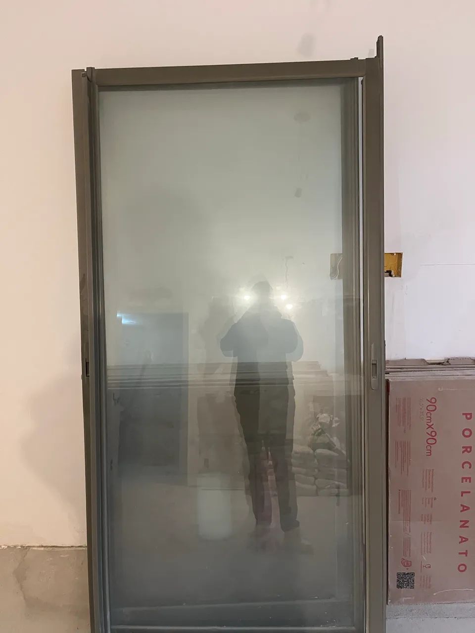 Porta balcão / varanda, cor bronze - 3.90 x 2.10 e 4 folhas de correr - Foto 4