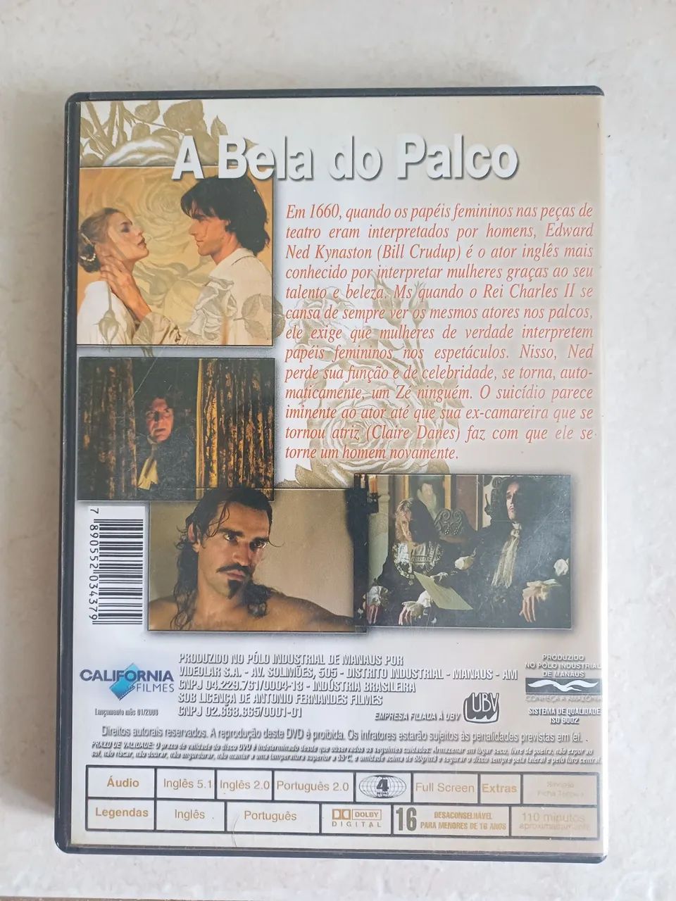 A bela do palco - DVD - Foto 3