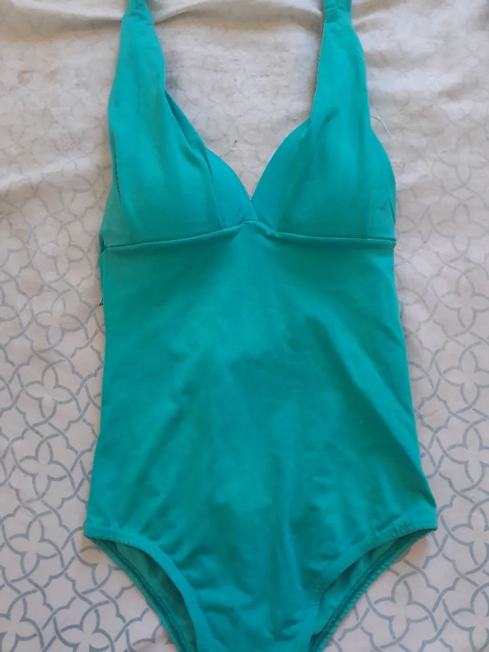 Maiô verde para mulher