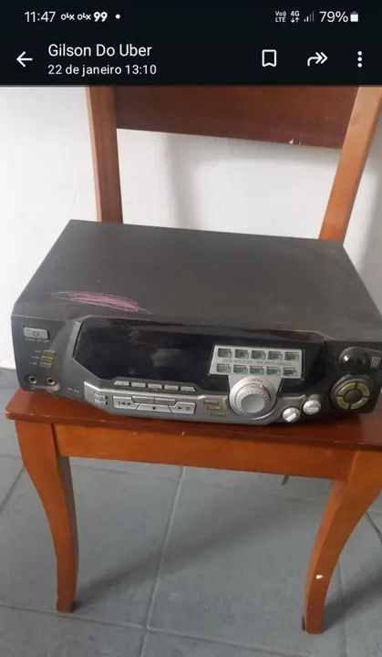 Aparelho de videoke