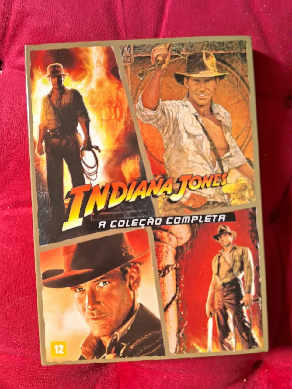 Dvd - Indiana Jones - A Coleção Completa
