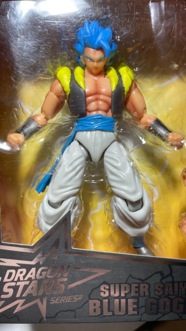 Blue Gogeta - Action Figure - NOVO - Lacrado - Foto 3