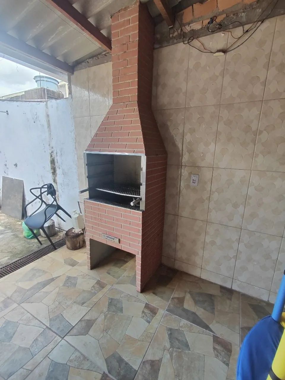 Churrasqueira Pré-Moldada com Chaminé - Tijolinho R$ 650 - Foto 4