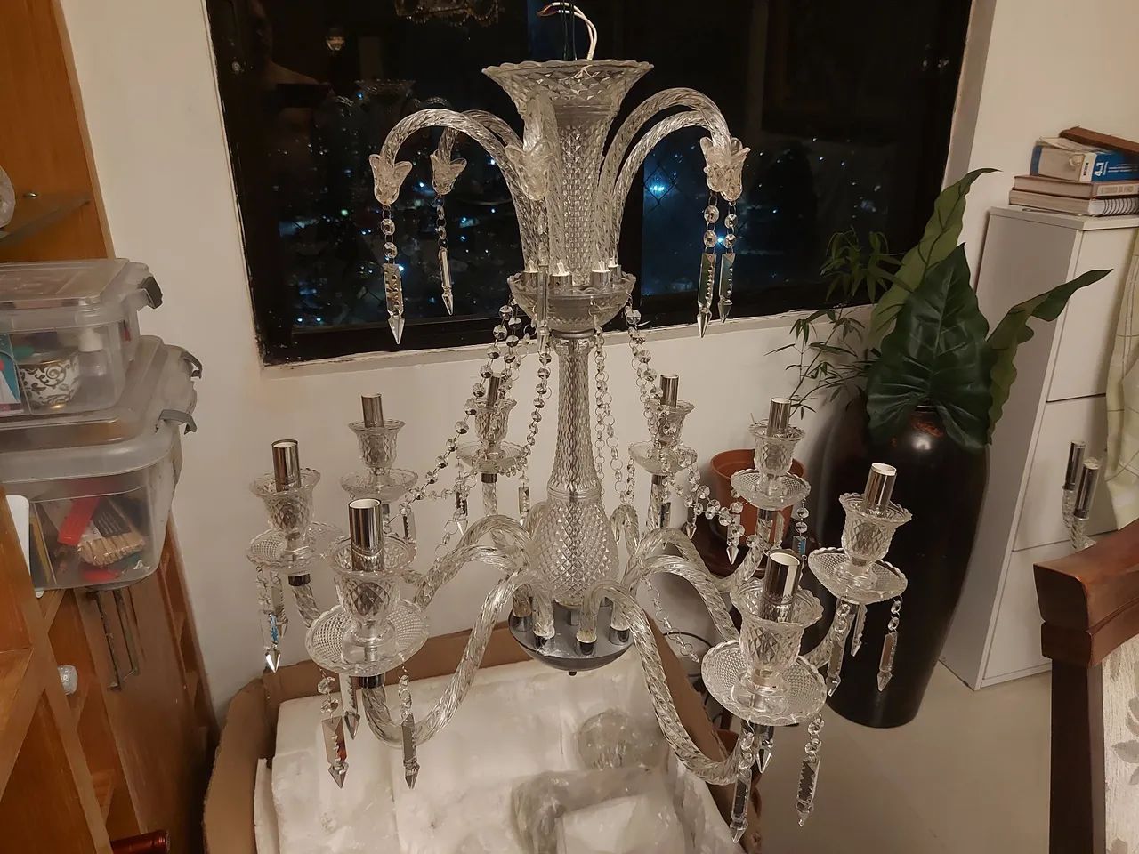 Lustre de Cristal Clássico - Foto 2