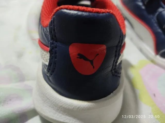 Tênis infantil usado três vezes PUMA número 23 (Original)  - Foto 2