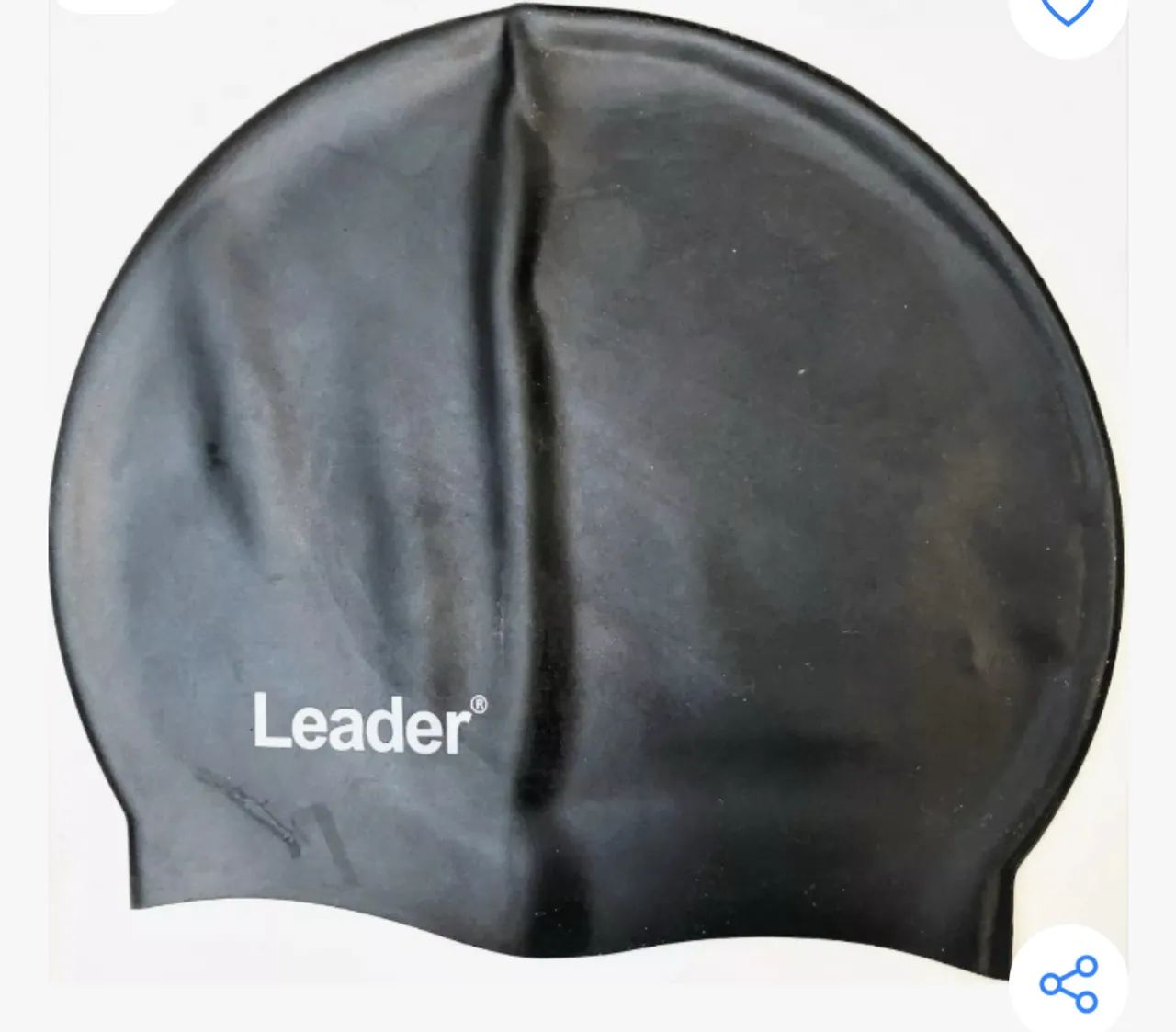 Touca de Silicone para Natação Leader - Foto 3