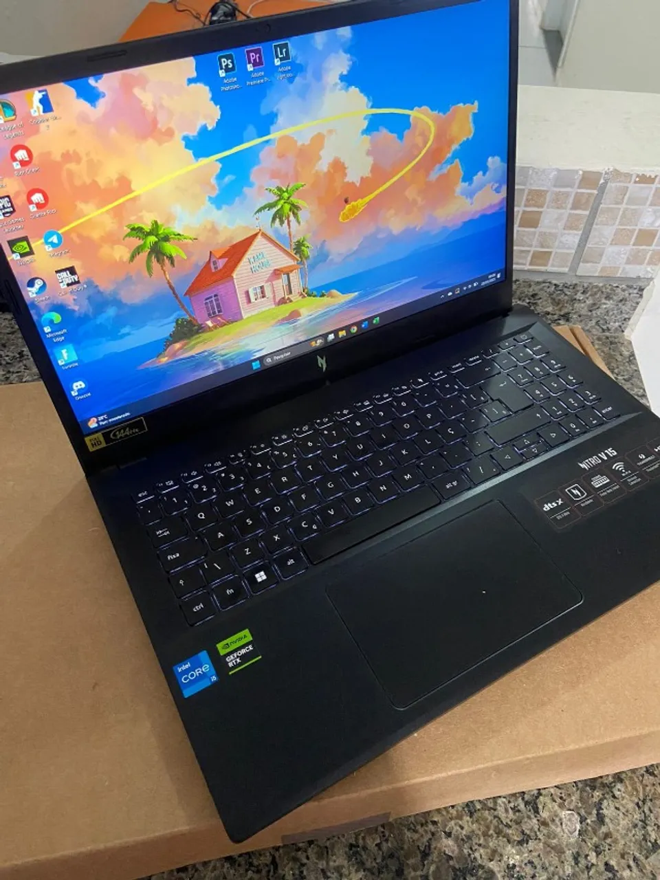 Notebook Gamer Acer Nitro V15 Intel Core i5-13420H16 GB RAM RTX 4050 512 GB 