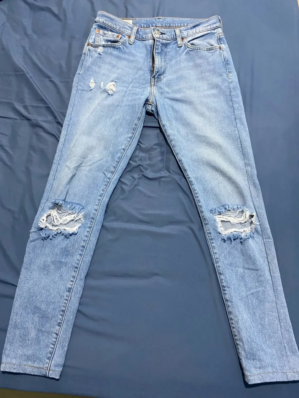 Calça Jeans Levis Masculina Destroyed