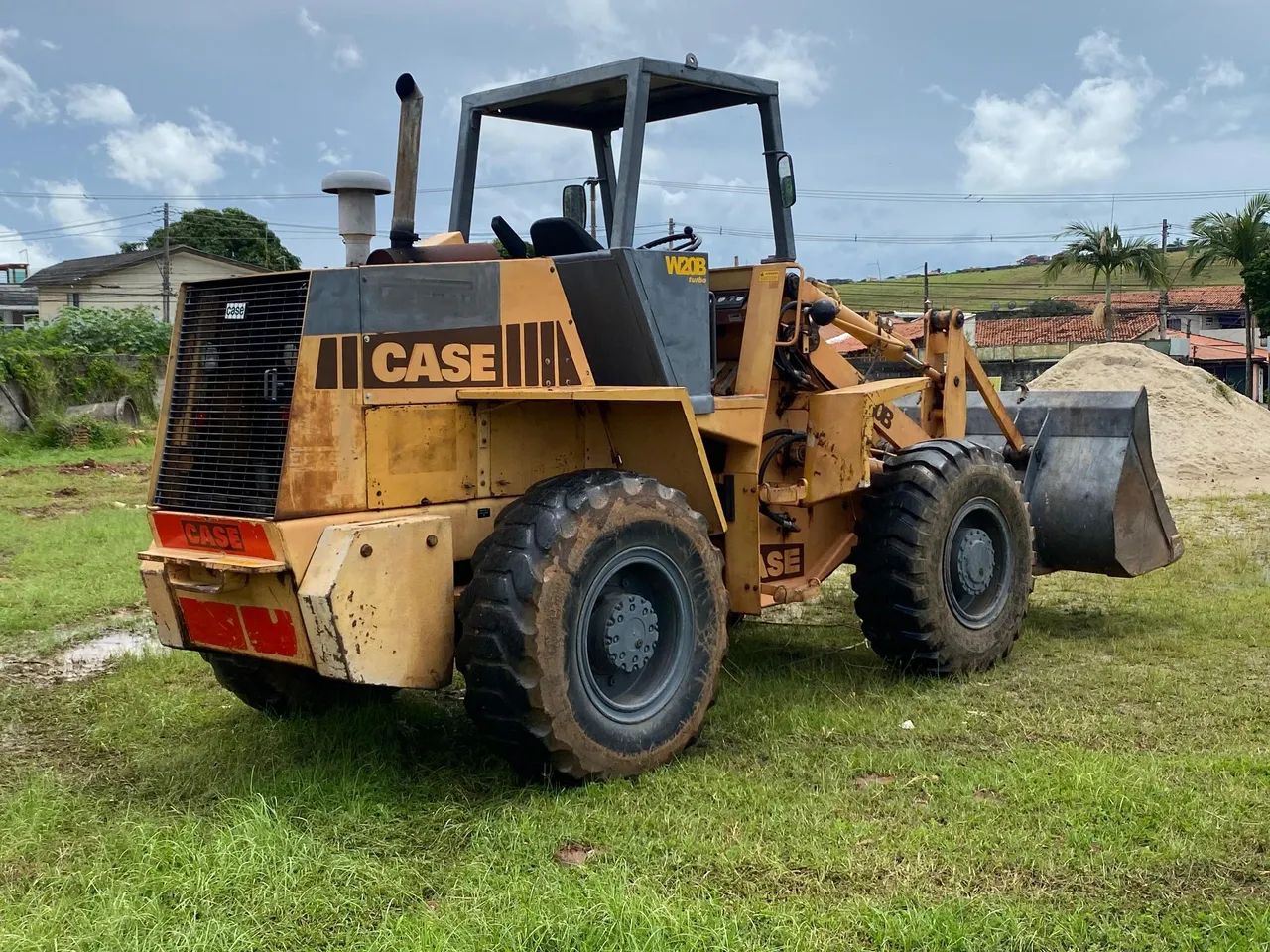 Pa Carregadeira Case W20B Turbo - Foto 4