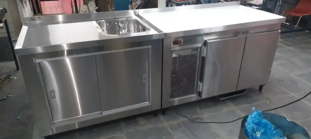 BALCÃO REFRIGERADO PORTA INOX, - Foto 3