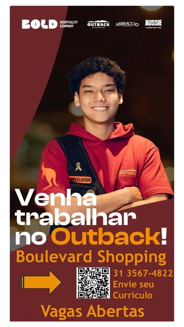 Vagas Emprego Outback Boulevard Shopping  - Foto 4
