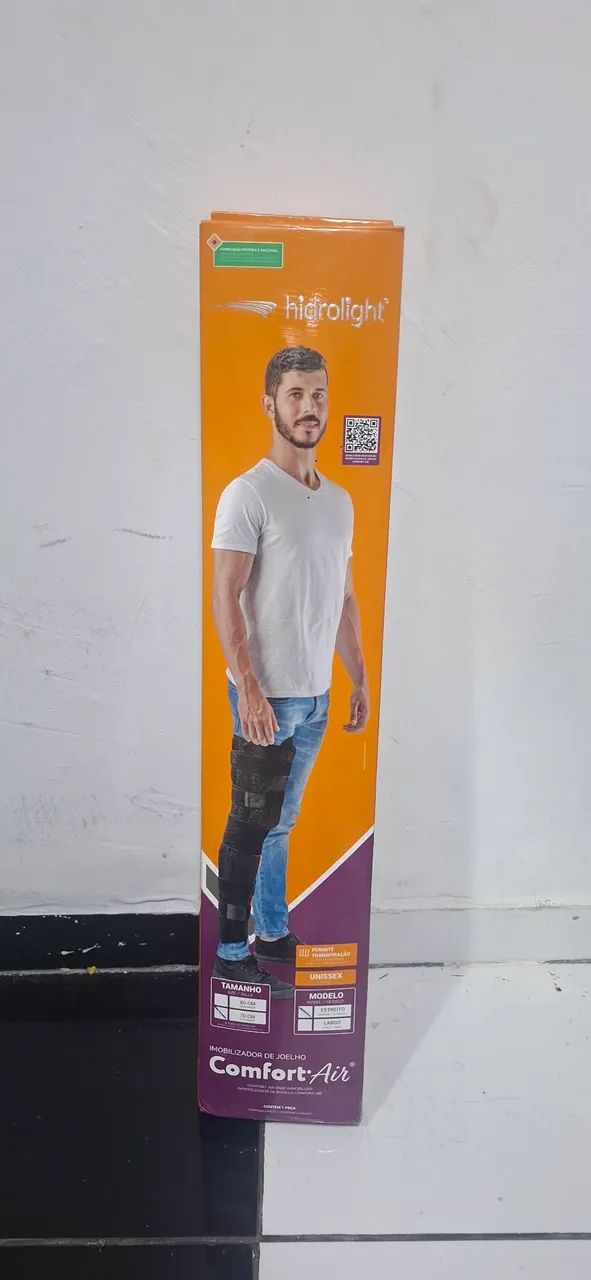 Imobilizador de joelho 70cm estreito