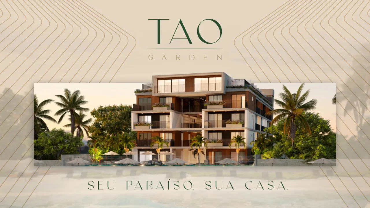 TAMANDARÉ - Flat 1 quarto, pé na areia com lazer no rooftop.
