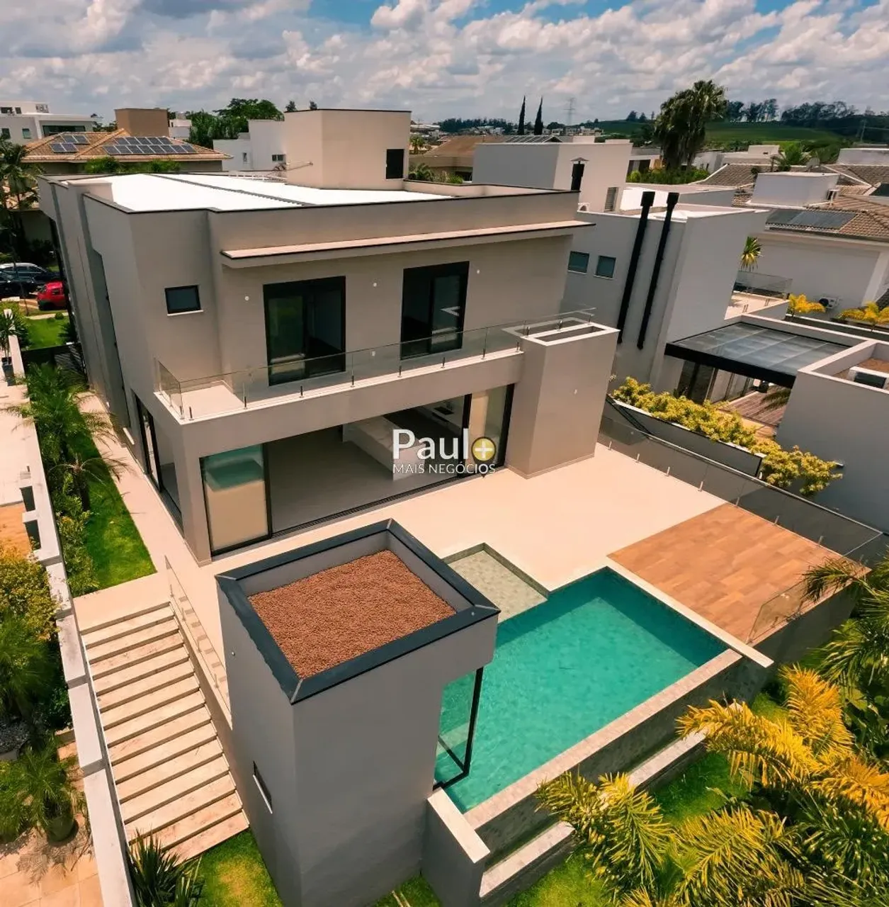 Sobrado à venda em Campinas, Alphaville Dom Pedro 1, com 4 suítes, com 424 m²