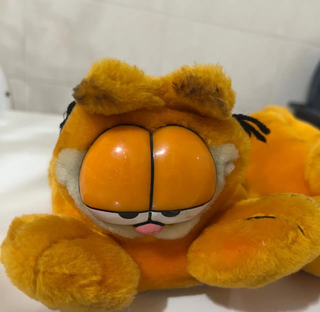 Pantufa infantil Garfield semi nova - Foto 2
