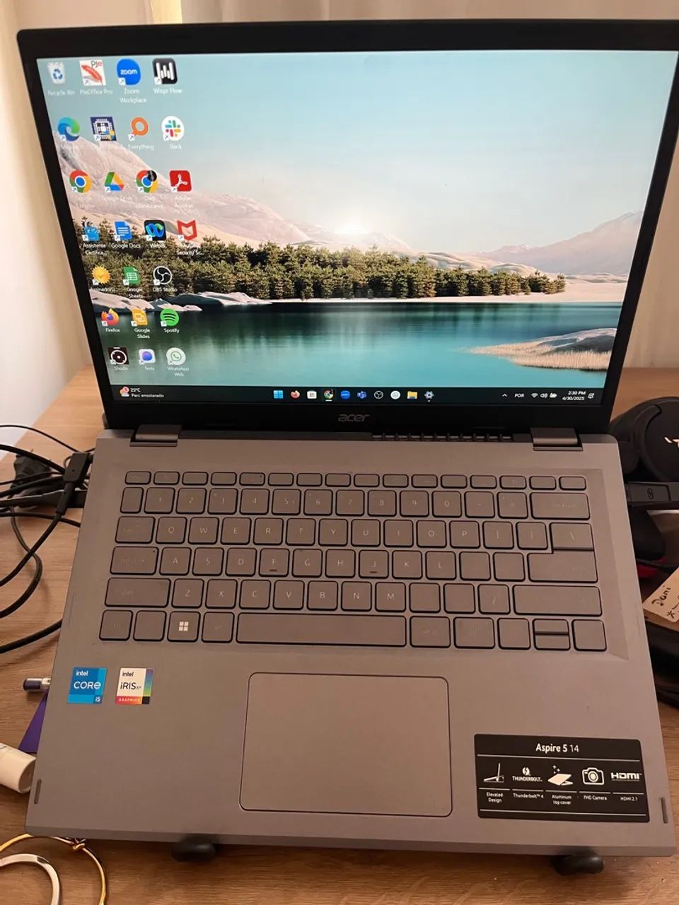 Vendo Notebook Acer Aspire 5 A514-54-590S - i5 13ª Geração