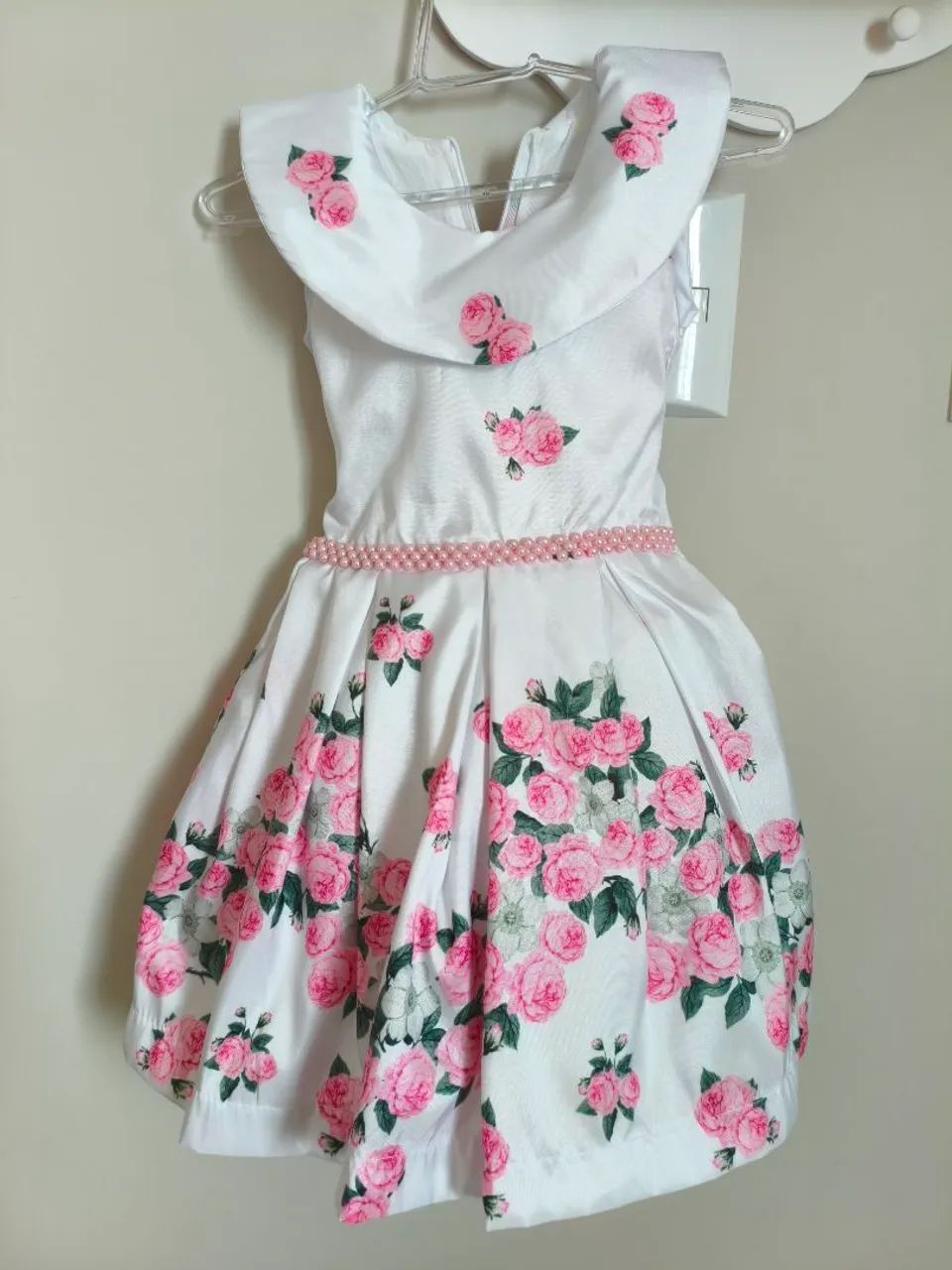 Vestido festa infantil (veste 1 e 2 anos)