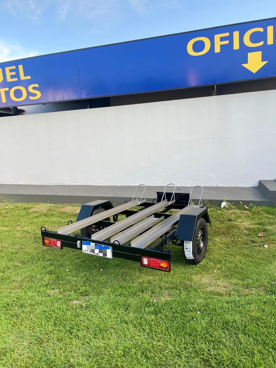 Carretinha para motos - Foto 2