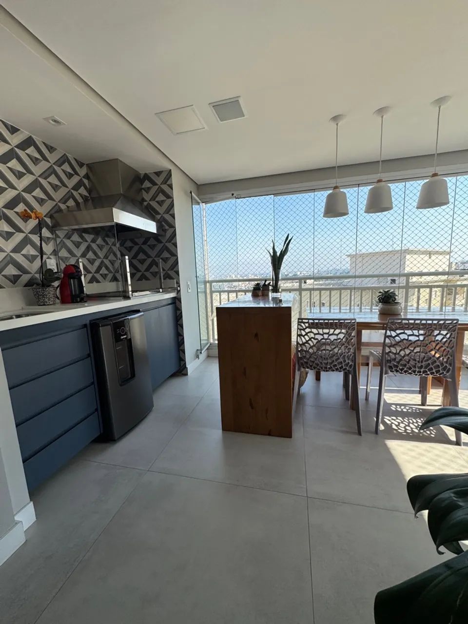 Apartamento 83m 3 dormitórios sacada com churrasqueira a carvão  - Foto 9