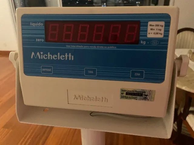 Balança digital Micheletti com antropometro  - Foto 2