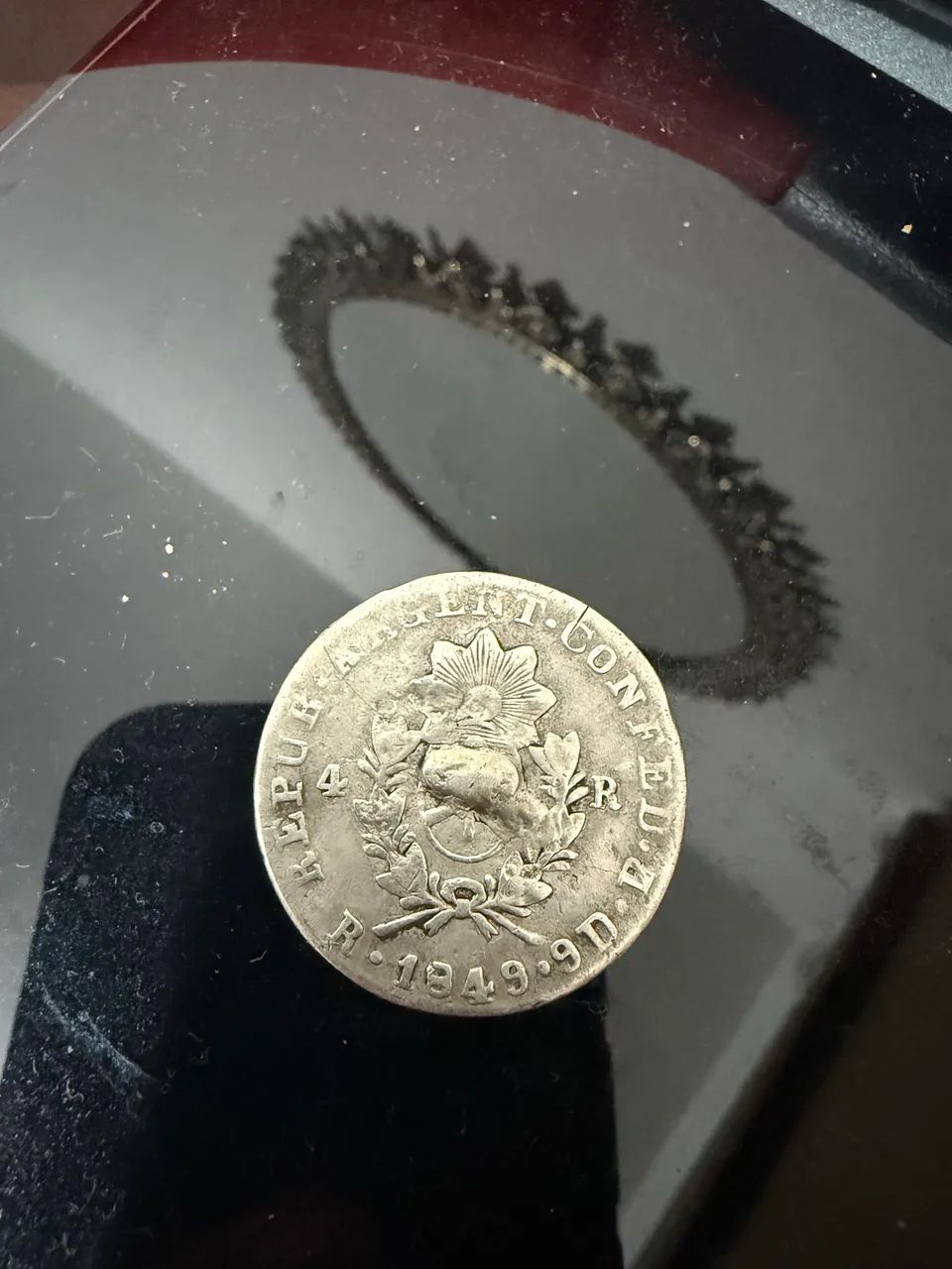 Moeda de prata argentina  - Foto 5